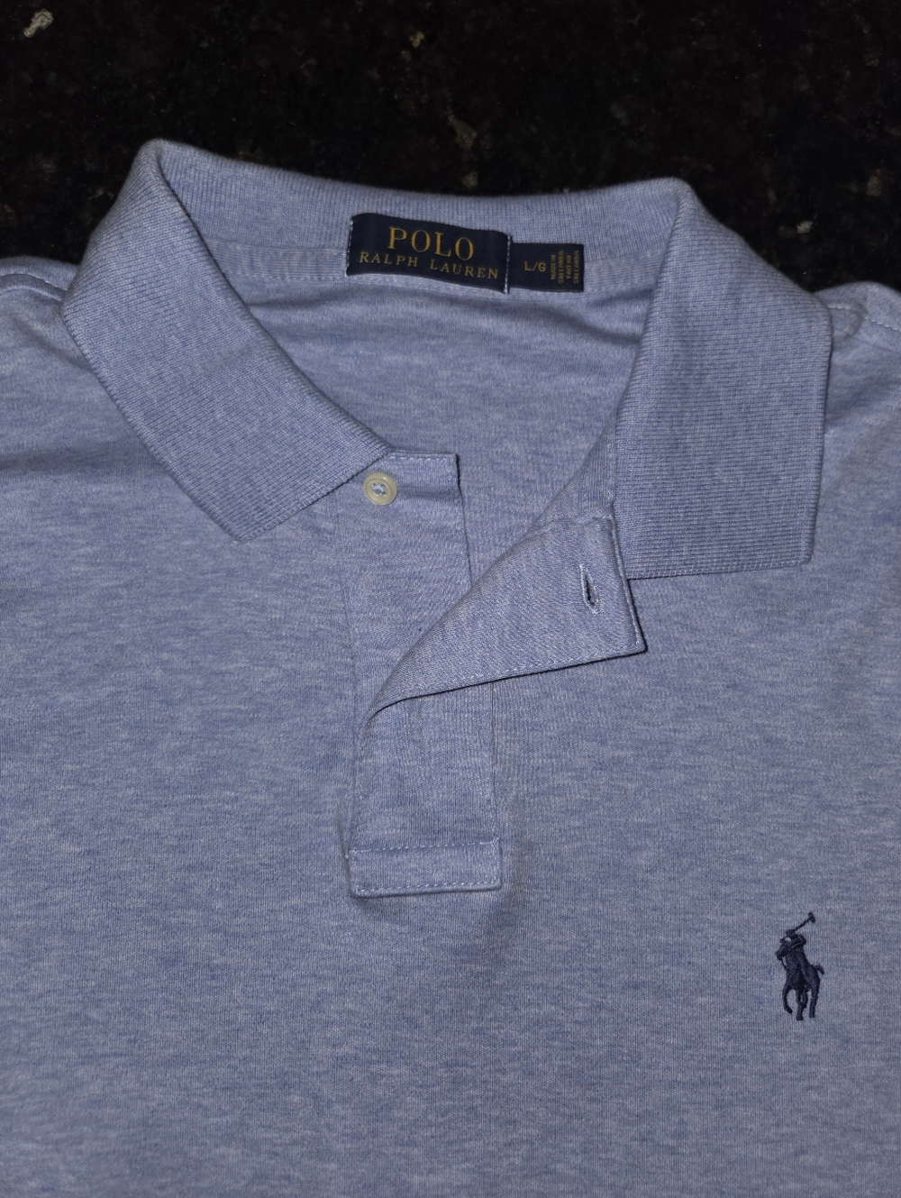 New Polo by Ralph Lauren Men's Light Blue Polo. Retails For $118 (See Pic)